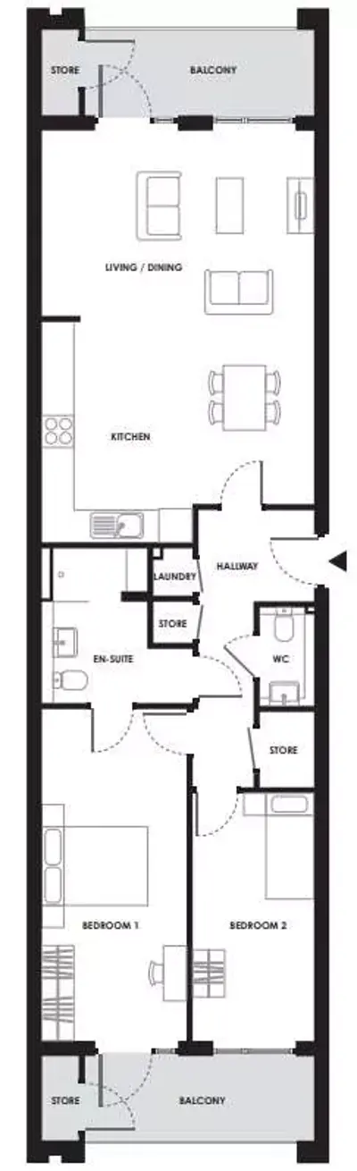 Hackbridge Harrington Floorplan